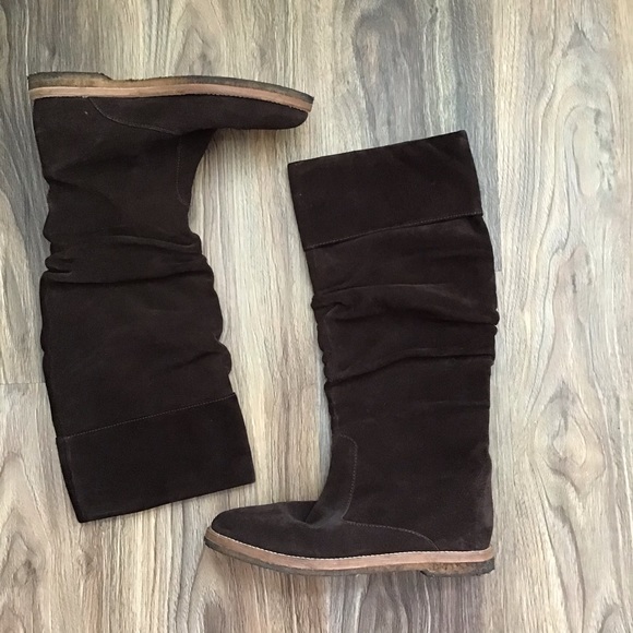 COPY - Brown slouch boots - Picture 2 of 5